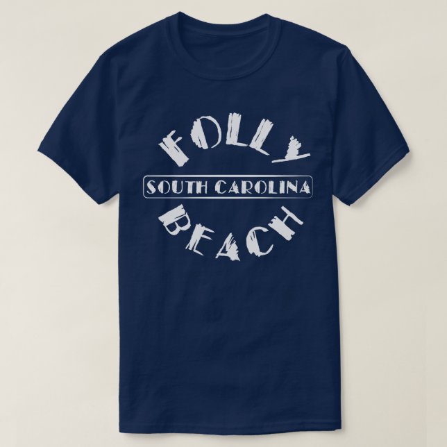 T-shirt Plage de Folly 1 (Design devant)