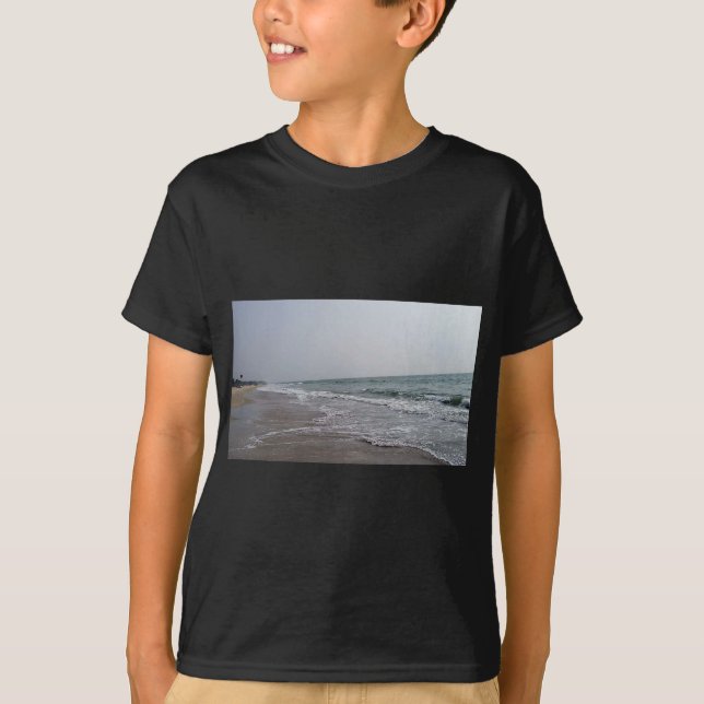 T-shirt Plage de Goa Inde (Devant)