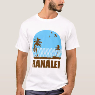 T-shirt plage de hanalei