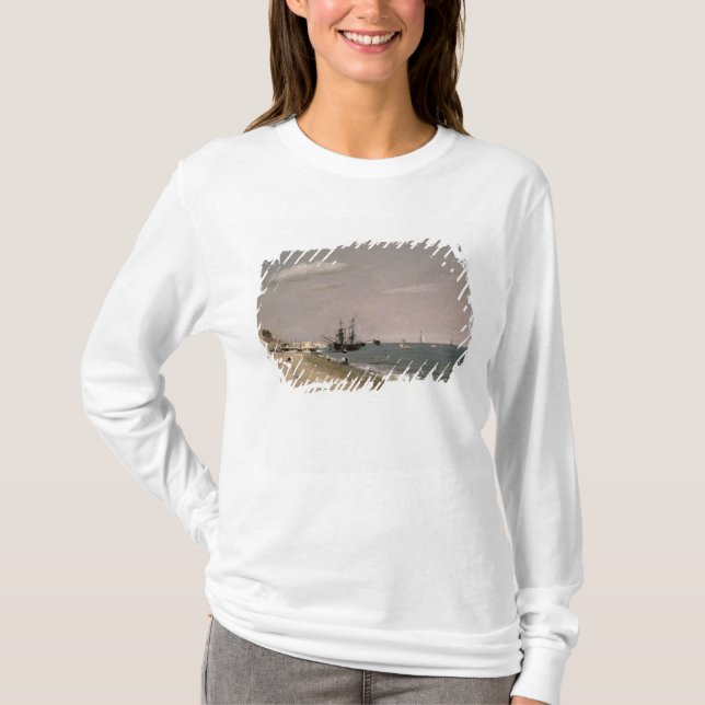 T-shirt Plage de John Constable | Brighton avec les (Devant)