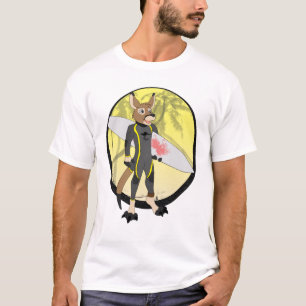 T-shirt Plage de Kangaoo