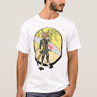 T-shirt Plage de Kangaoo