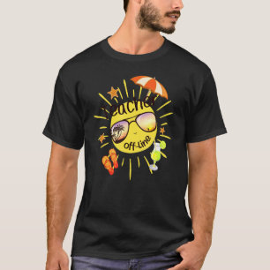 T-shirt Plage de Lunettes de soleil hors service de l'ense