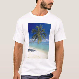 T-shirt Plage de Matira sur l'île de Bora Bora, Société