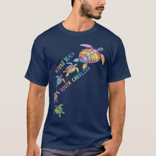T-shirt Plage de Myrtle Beach Caroline du Sud amoureux de