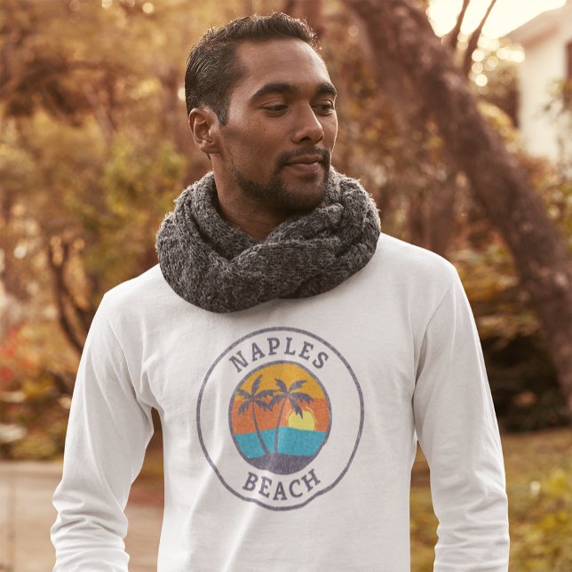 T-shirt Plage de Naples, Floride style classique défraîchi (Créateur téléchargé)