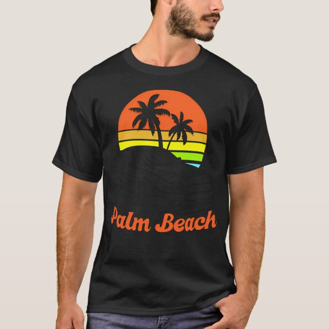T-shirt Plage de Palm (Devant)