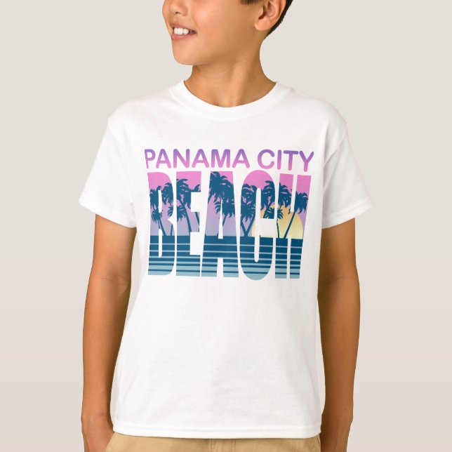T-shirt Plage de Panama City (Devant)