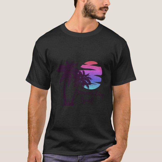 T-shirt Plage de Panama City Floride Printemps vacances (Devant)