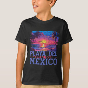 T-shirt Plage de Playa Del Carmen au Mexique Été Tropical