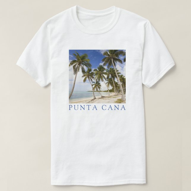T-shirt Plage de Punta Cana | République dominicaine (Design devant)