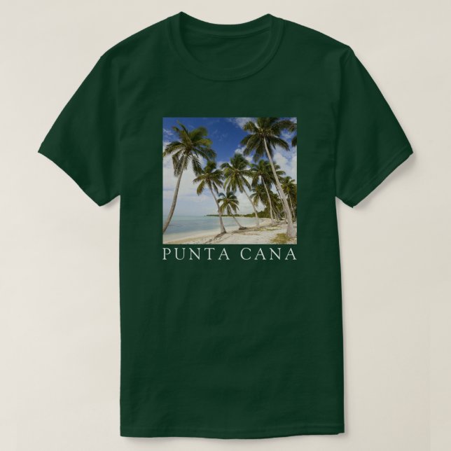 T-shirt Plage de Punta Cana | République dominicaine (Design devant)