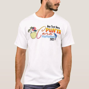 T-shirt Plage de Punta Cana Vacances sur mesure