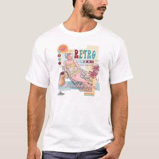T-shirt Plage de REDretro