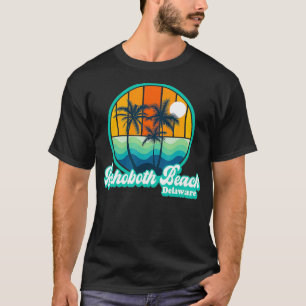 T-shirt Plage de Rehoboth Plage de Delaware Vacation 90s P