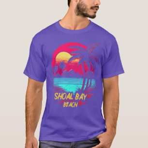 T-shirt Plage de Retrowave Beach Shoal Bay
