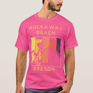 T-shirt Plage de Rockaway ou Randonnée en montagne diffici
