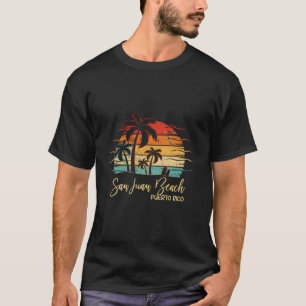 T-shirt Plage de San Juan à Porto Rico