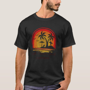 T-shirt Plage de Santa Monica Californie Vacances d'été Tr