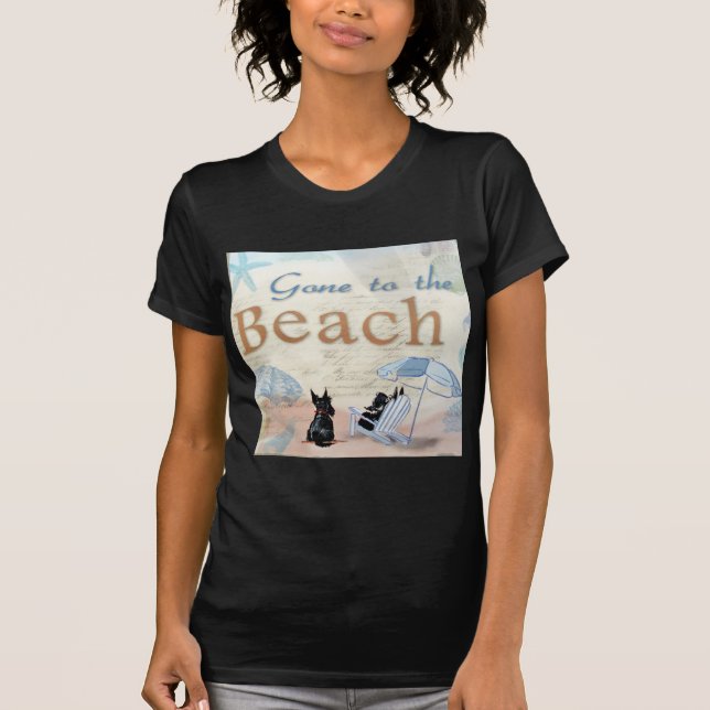 T-shirt Plage de Scottie (Devant)