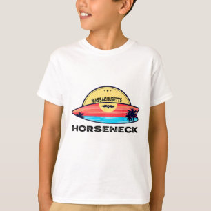 T-shirt Plage de surf de Horseneck à Massachusetts pour M