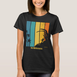 T-shirt Plage de surf Sumbawa Indonésie