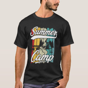 T-shirt Plage de surf vintage Retro Surfing Vacances été