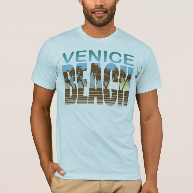 T-shirt Plage de Venice (Devant)