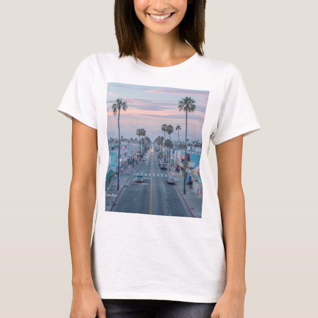 T-shirt Plage de Venice (Devant)