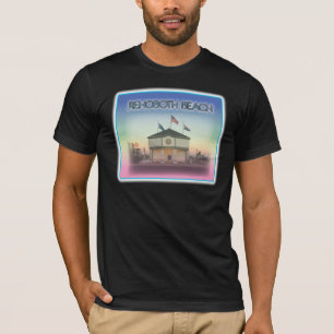 T-shirt Plage Delaware de Rehoboth - scène d'avenue de