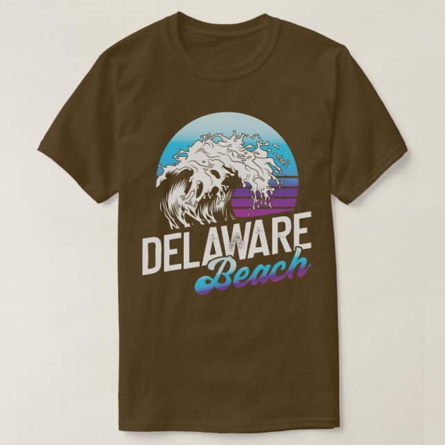 T-shirt Plage Delware (Design devant)