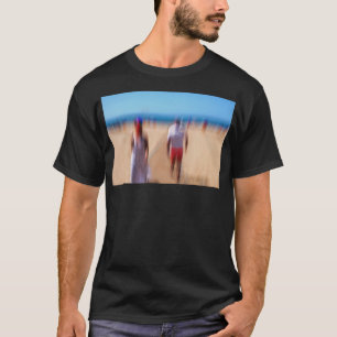 T-shirt Plage d'été ensoleillé coloré océan Soleil Eté Mer