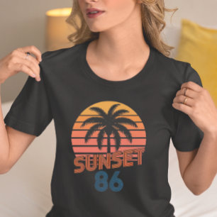 T-shirt Plage d'été vintage 80