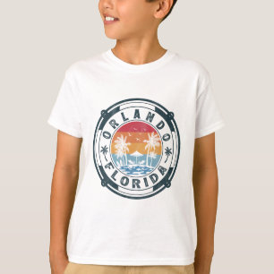 T-shirt Plage d'Orlando Floride Vacances d'été Vintage Sol