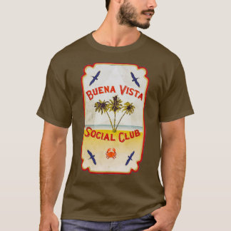 T-shirt Plage du club social de Buena Vista