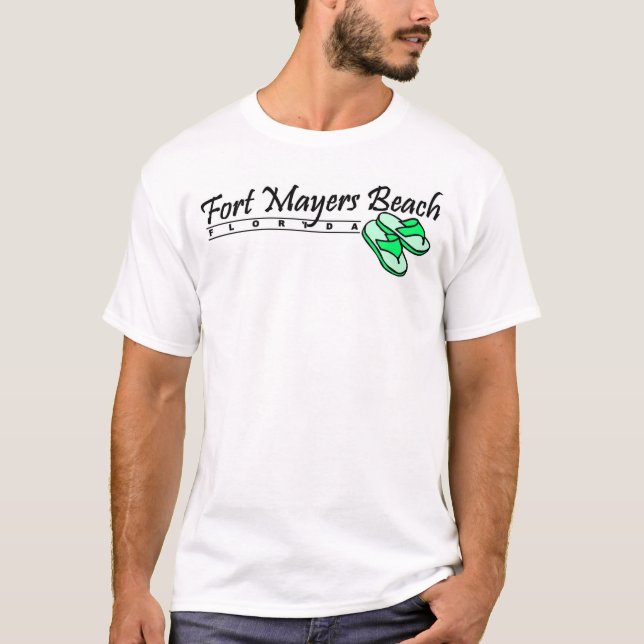 T-SHIRT PLAGE DU FORT MAYERS (Devant)