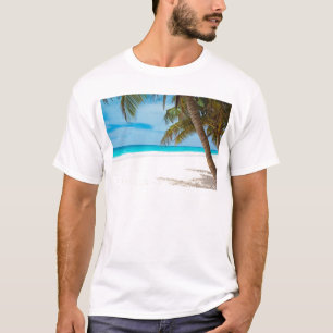 T-shirt Plage du Paradis tropical