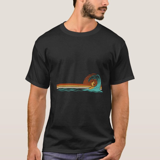 T-shirt Plage du Surf de surf surf Wave (Devant)