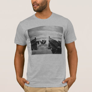 T-shirt Plage d'usmc Normandie