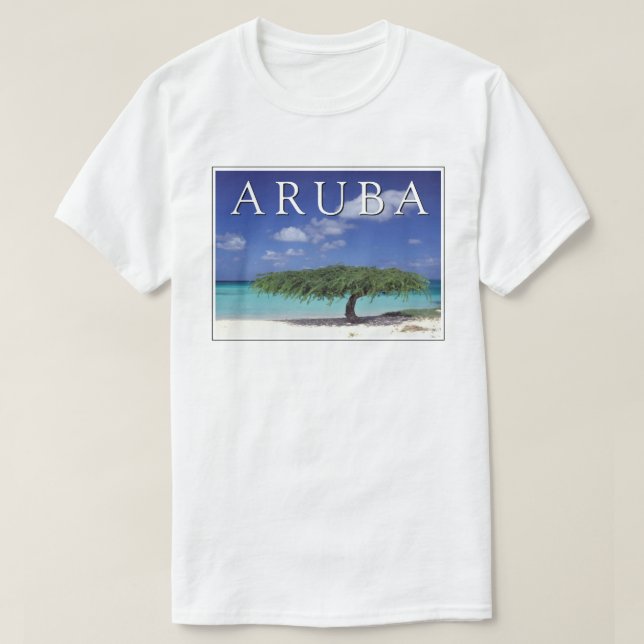 T-shirt Plage Eagle | Caraïbes, Aruba (Design devant)