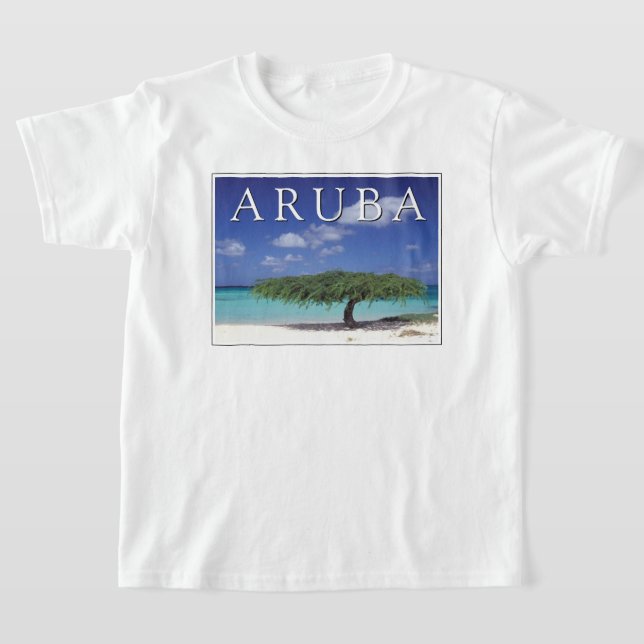 T-shirt Plage Eagle | Caraïbes, Aruba (Poser)