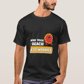 T-shirt Plage et Yoga