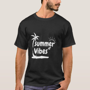 T-shirt Plage Été Summeru2019s Vibes Été Et École