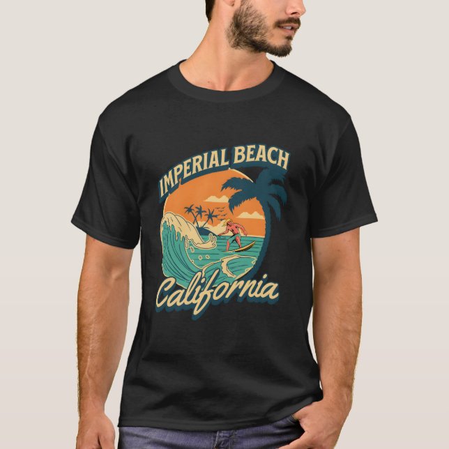 T-shirt Plage impériale (Devant)