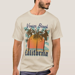 T-shirt Plage la Californie de Venise