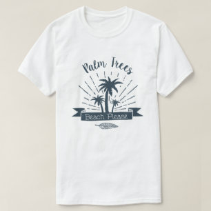 T-shirt Plage Palm Trees S'Il Vous Plaît Été