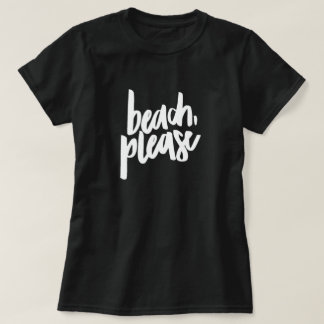 T-shirt Plage Please