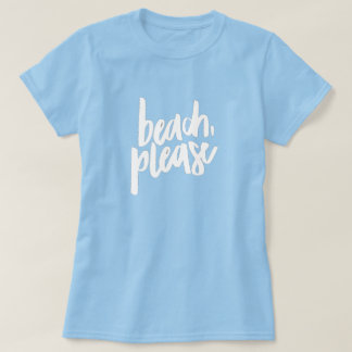 T-shirt Plage Please