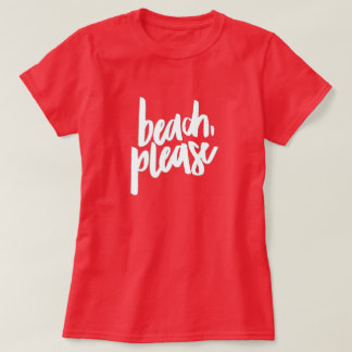 T-shirt Plage Please