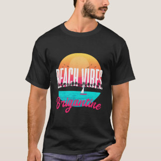 T-shirt Plage S Brigantine Été New Jersey Tropical